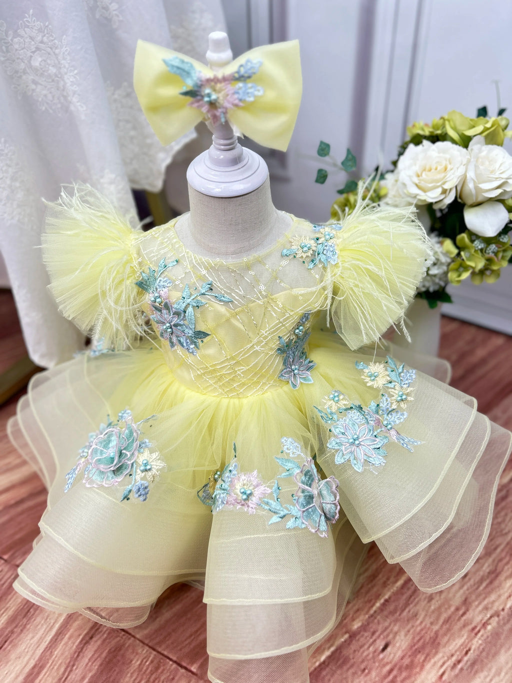 New hot selling elegant dresses for girls, high-end banquet evening dresses, luxurious and fashionable Christmas outfits for gir