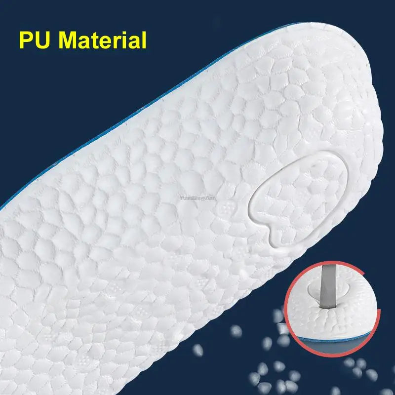 Height Increase Insoles for Men Women Shoes Flat Feet Arch Support Orthopedic Insoles Sneakers Memory Foam Invisible Pads 1 Pair