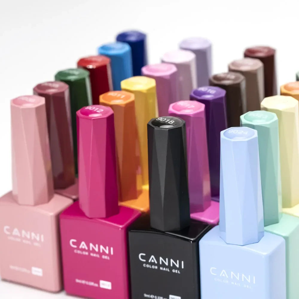 CANNI Hema TPO Free Nail Gel Polish Fall Nails Maillard Color Collection Semi Permanent Diamond Longwear Top Coat 9ml
