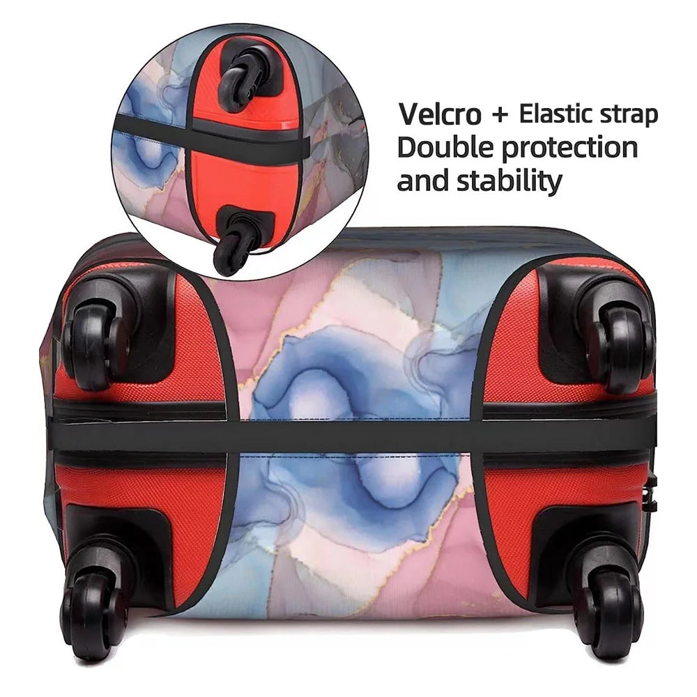 Fundas protectoras para maletas, protector de viaje, cubierta protectora elástica para maletas, fundas antipolvo para accesorios de viaje, suministros para equipaje