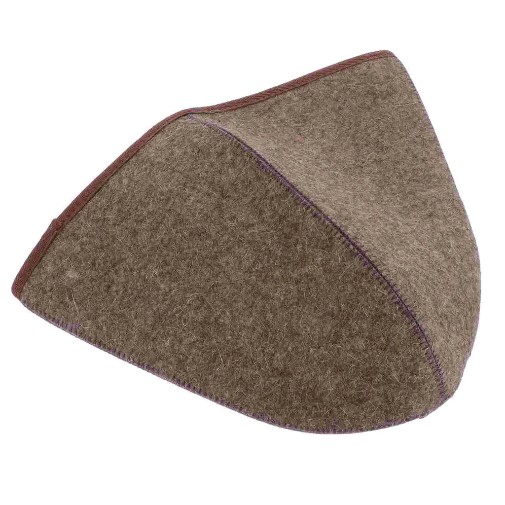 Thickened Sauna Hat Wool Felt Bathing Hat Hat Shower Cap  Wool Felt Hat Shower Caps Household  Bathing Hat Merchandises