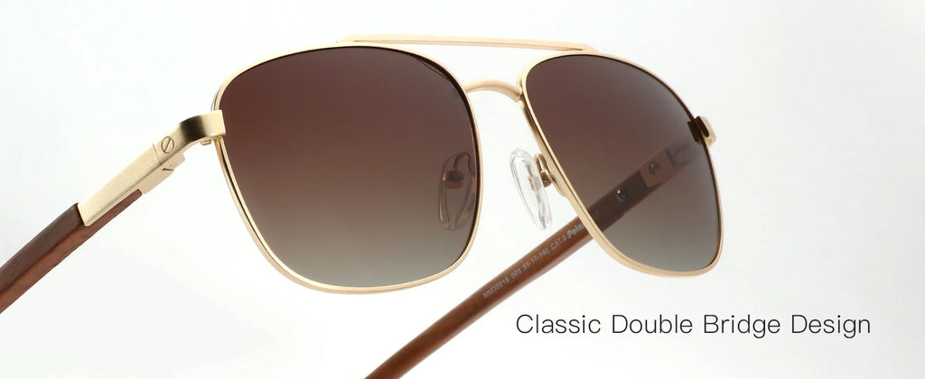 ZENOTTIC 2026 Men's Wood Polarized Sunglasses Uv Protection Outdoor Travel Sunglasses