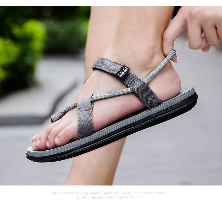 Men/Women Sandals Casual Shoes Lightweight Flip Flops Sandles Solid Color Shoes For Summer Beach Slippers Zapatos Hombre