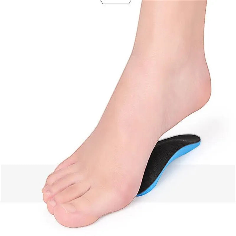 1Pair EVA Sports Palm Protector Insole For Men Women Flat Arch Support Half Cushion Inside Outside Splay Orthopedic Footbed Pads