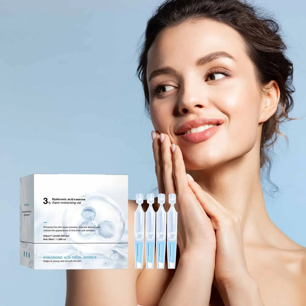 Hyaluronic Acid Liquid Serum Facial Moisturizing Lifting Glow Up Facial Essence Quick Absorption Dermapen Serum Skin Care