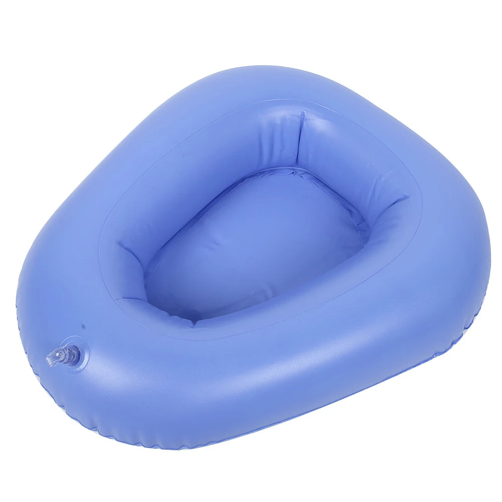 Bedpan Household Bed Pan Household Inflatable Bedpan Elderly Patients Care Anti Bedsore Air Cushion Potty Blue Inflatable Bedpan