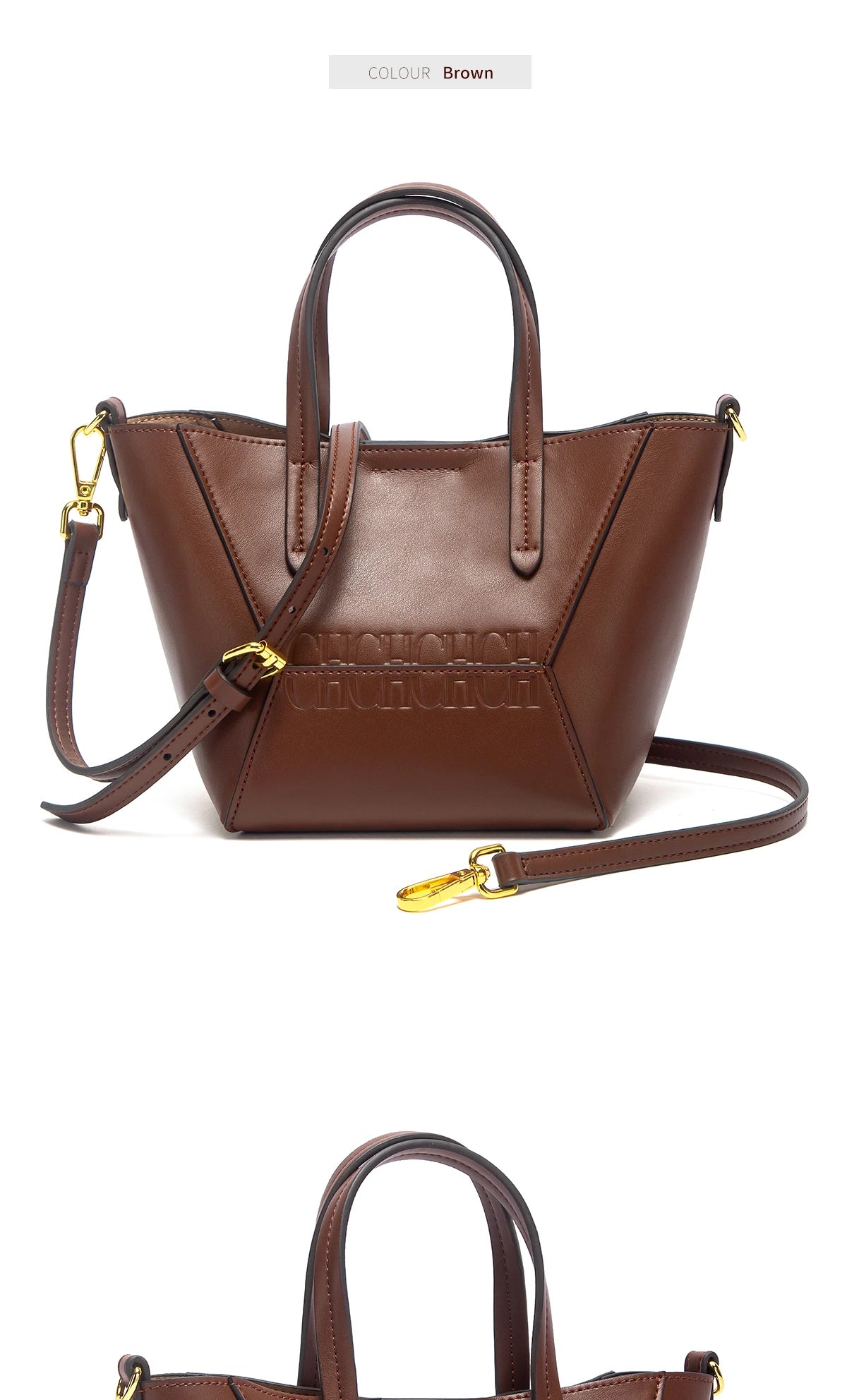 Women's Handbag Autumn New Dual Use Mobile Phone Bag Simple Women's Embossed Shoulder Bag