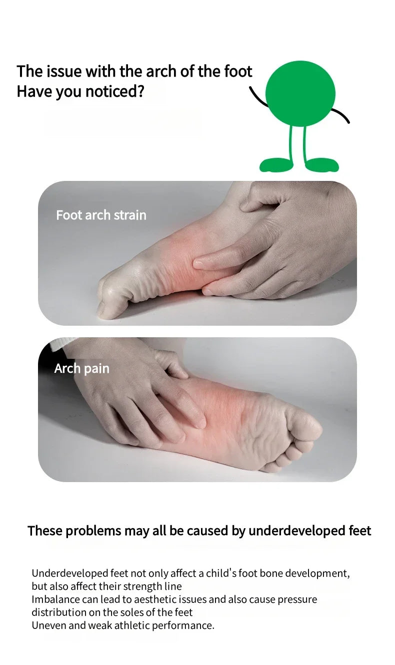 Orthopedic Arch Support Insoles for Plantar Fasciitis Flat Feet  Shock Absorption Shoe Inserts for Sport Shoes  Pain Relief Pads