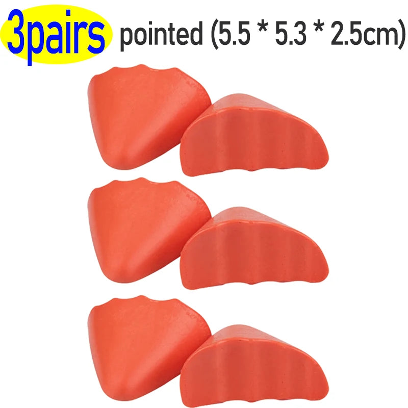 Sponge Forefoot Toe Plug Cushion Forefoots Insert Pads Women Adjust Reduce Shoe Size Pain Relief High Heel Filler Insoles