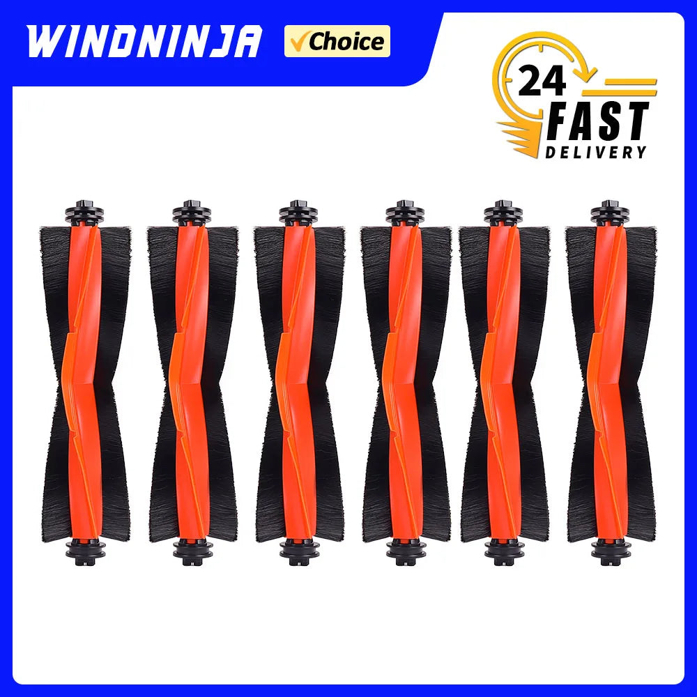 Main Brush For Xiaomi Robot Vacuum X10/X10+ /X20/X20 +/ X20 Plus / S20+ / S10 Plus / X20 Max / D109GL Vacuum Cleaner Accessories