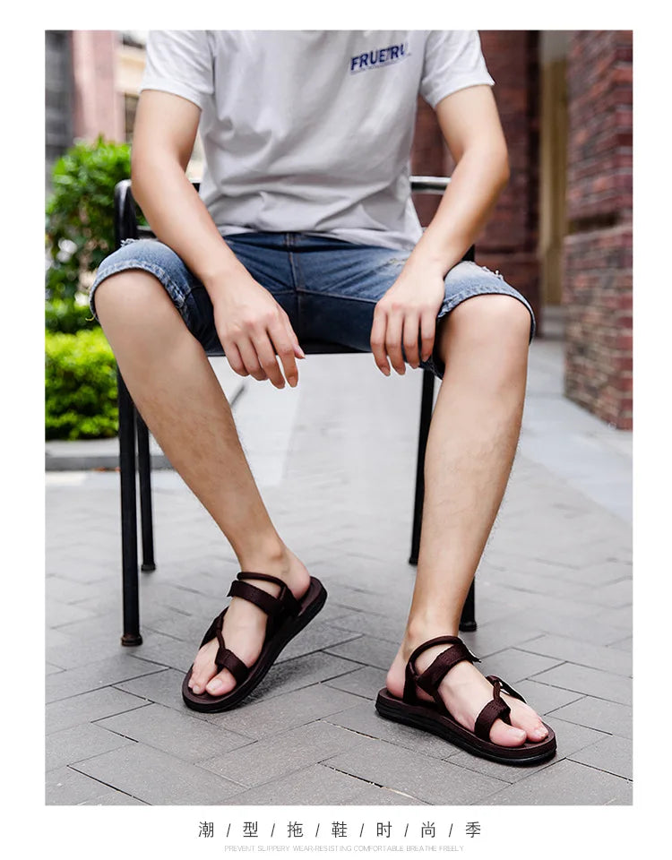 Men/Women Sandals Casual Shoes Lightweight Flip Flops Sandles Solid Color Shoes For Summer Beach Slippers Zapatos Hombre