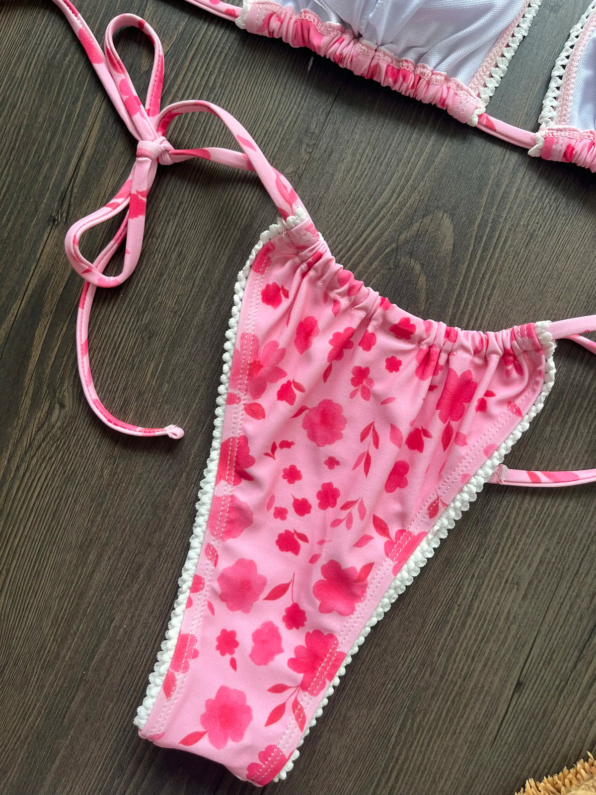 Micro Bikini Push-Up Damen Bademode 2026 Sexy weibliche Bademode Brasilianischer Bikini Set Tanga Biquini Badeanzüge Print Strandbekleidung
