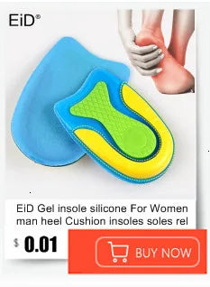 EiD 3/4 Leder orthopädische Schuheinlagen für Plattfüße Fußgewölbestütze orthopädische Schuheinlegesohle Einlegesohlen für Herren und Damen Fußpflege