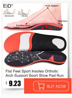 EiD 3/4 Leder orthopädische Schuheinlagen für Plattfüße Fußgewölbestütze orthopädische Schuheinlegesohle Einlegesohlen für Herren und Damen Fußpflege