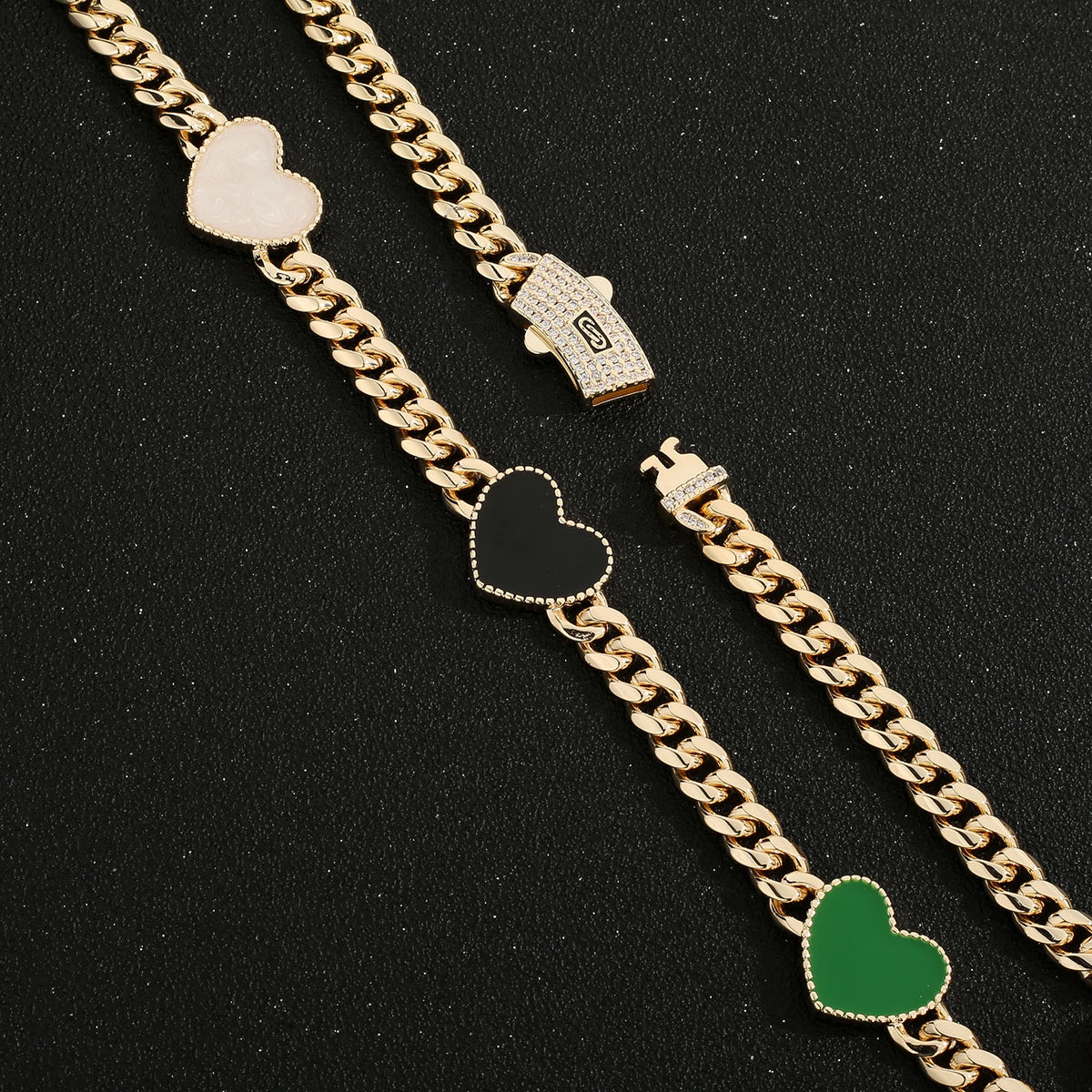 Fashionable love necklace 14K brass 8N multi-style heart-shaped necklace for women Christmas birthday New Year romantic gift