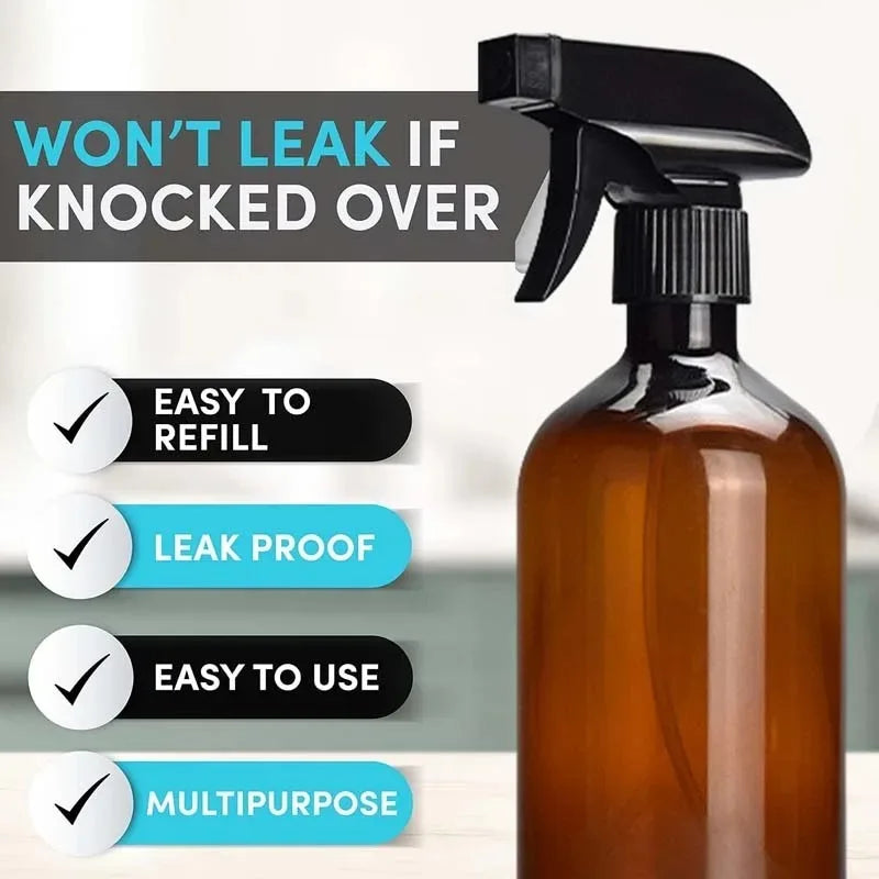 Plant Mister Water Spray Bottle Fine Mist Spray Garden Flower Atomizer Refillable For Gardening Hair Care Cleaning 300/500ML