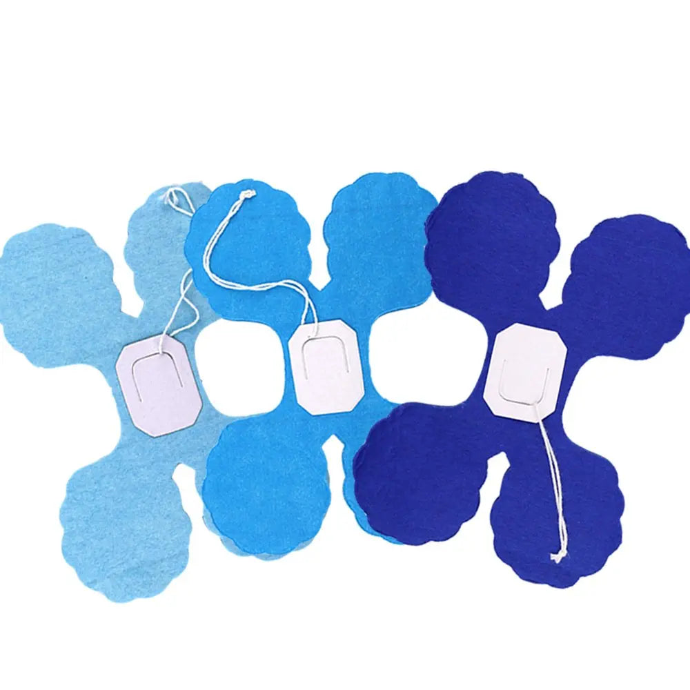 Paper Four Leaf Garlands Bunting Hanging Decor Birthday Party Wedding Baby Shower Backdrop Decorations Supplies