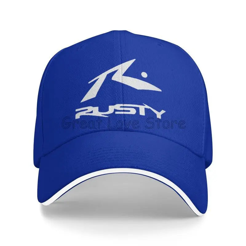 Rusty Surfboards Baseball Cap Unisex Daily Casual Sandwich Hat Summer Sports Sun Protector Bucket Hats Snapback Cap Dad Hat