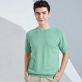 Superfine Merino Wool T shirt Men Base Shirt Wicking Breathable Quick Dry Anti-Odor No-itch Short Sleeve Tee Tops