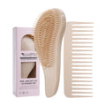 2pc Magic Detangling Boxed Comb Set  Anti-static Massage Hair Brushes Detangle Air Cushion Hairbrush Comb Festival Gift Box Comb