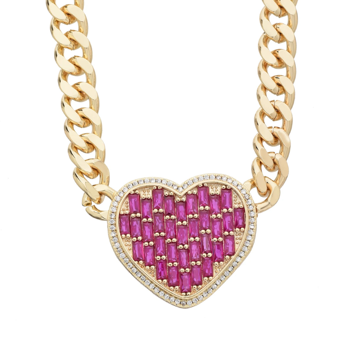 Fashionable love necklace 14K brass 8N multi-style heart-shaped necklace for women Christmas birthday New Year romantic gift