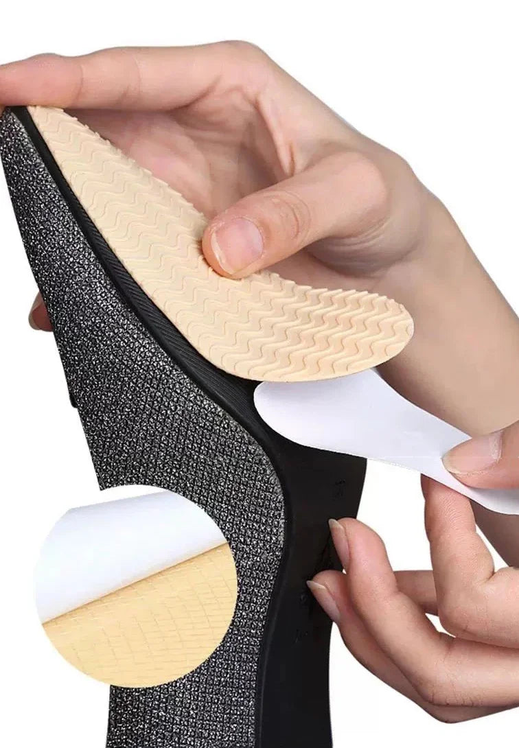 2-8pcs Women's Silicone Forefoot High Heel Stickers Self-Adhesive Non-Slip Rubber Shoes Mat Bottom Sheet Soles Paddings