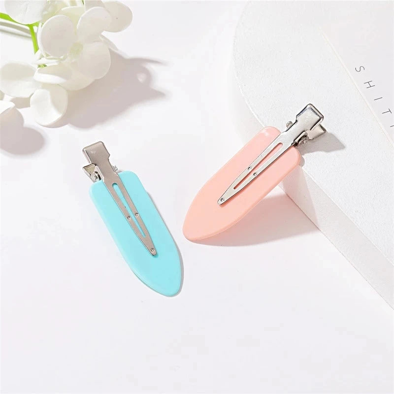 4Pcs/Set Beauty Salon Seamless Hairpin Professional Styling Hairdressing Makeup Tools Hair Clips For Women Girl Headwear