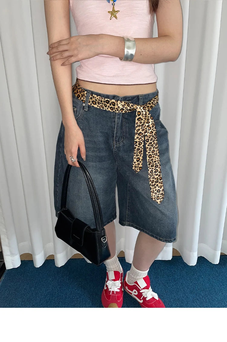 Fashionable Korean Style Simple Striped Belt For Women Minority Personality Long Strip Retro Hot Girl Style Academic Style