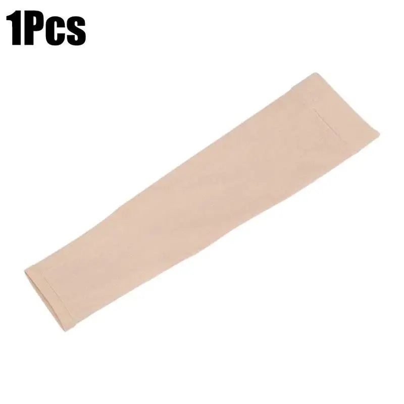 Summer Sun Protection Oversleeve Flesh Colored Skin Sleeves Tattoo Sleeve Covering Scars Unisex Solid Color Arm Cover