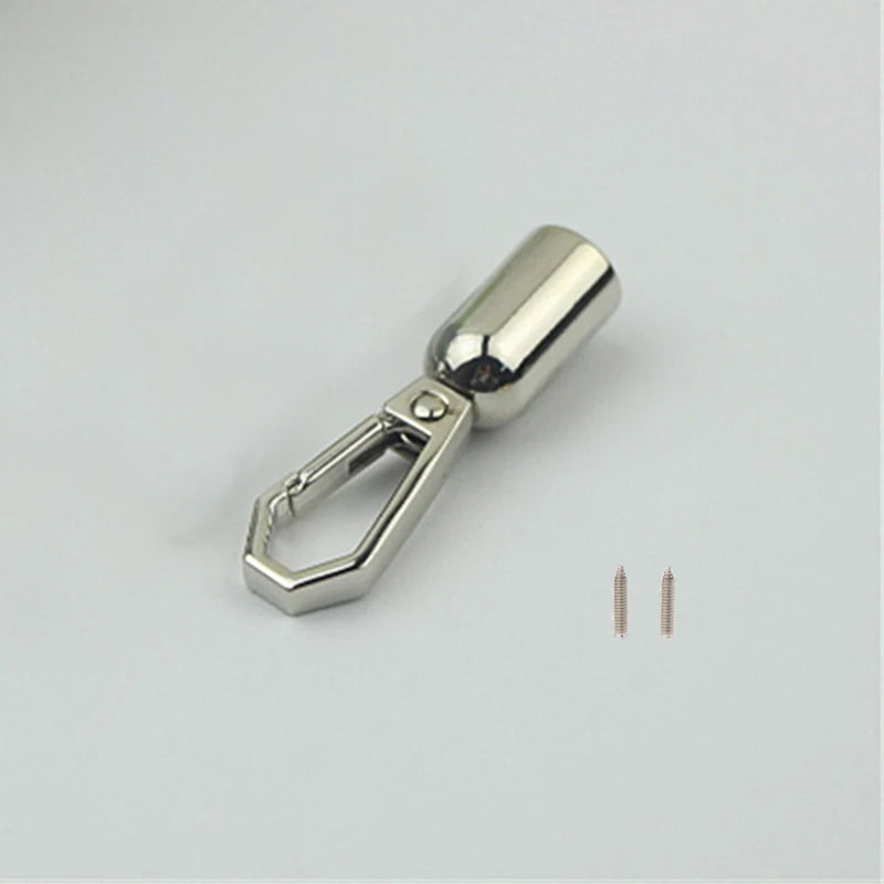 1pc Handbag Tassel Cap Clasp Hook +2pcs Screw Fastener Connector Bag Hanger Metal Buckles Bags Strap Lock DIY Accessories