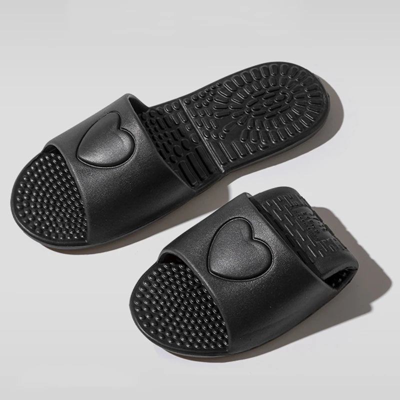 2025 New Ultra Light Non Slip Beach Slippers for Women Soft Sole Massage Home Slides Woman Portable Folding Outdoor Flip Flops