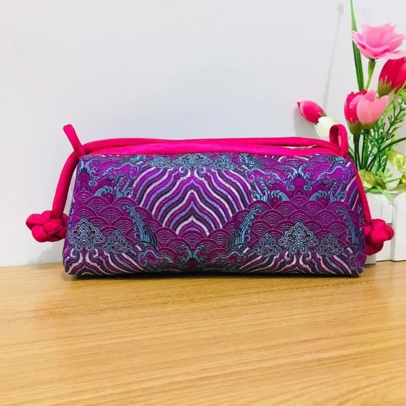 New Chinese Style Retro Bag Designer Chinese Style Silk Bag Japanese Hand Embroidery Totes Fashion Handbags and Purses