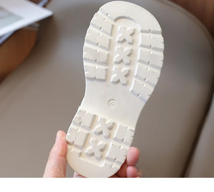 Children Sandals High-top Kids Girls Sandals Baby Sandals High Quality Flat Cut-Outs Beach Sandals
