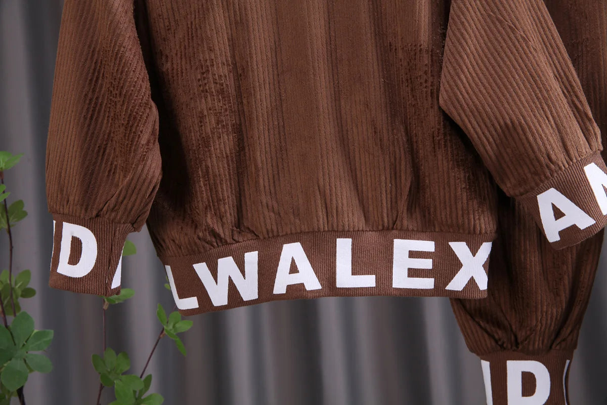 Spring Baby Boys Clothing Set Corduroy Zipper Jacket Coat + Pants 2Pcs For 1-5 Years Kids Casual Outifts Children Tracksuit
