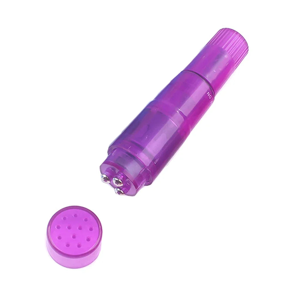 1PC Mini Body Massager Relieve Stress Hand Vibration Massager Full Body Face Shoulder Massager Pocket Travel Massager Tools