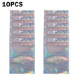 200PCS Laser Ziplock Bag Necklace Earrings Jewelry Gift Packing Bags Cell Phone Cases Colorful Packing Bags Kitchen Organizer