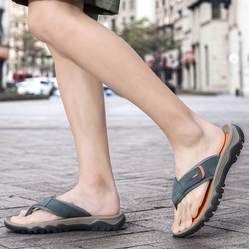 Beachschuhe für Herren Mode Outdoor Herren Sandalen Flip Flops Rutschfeste Atmungsaktive Sneaker Herren Sportschuhe 2025 Neuankömmling Sommer