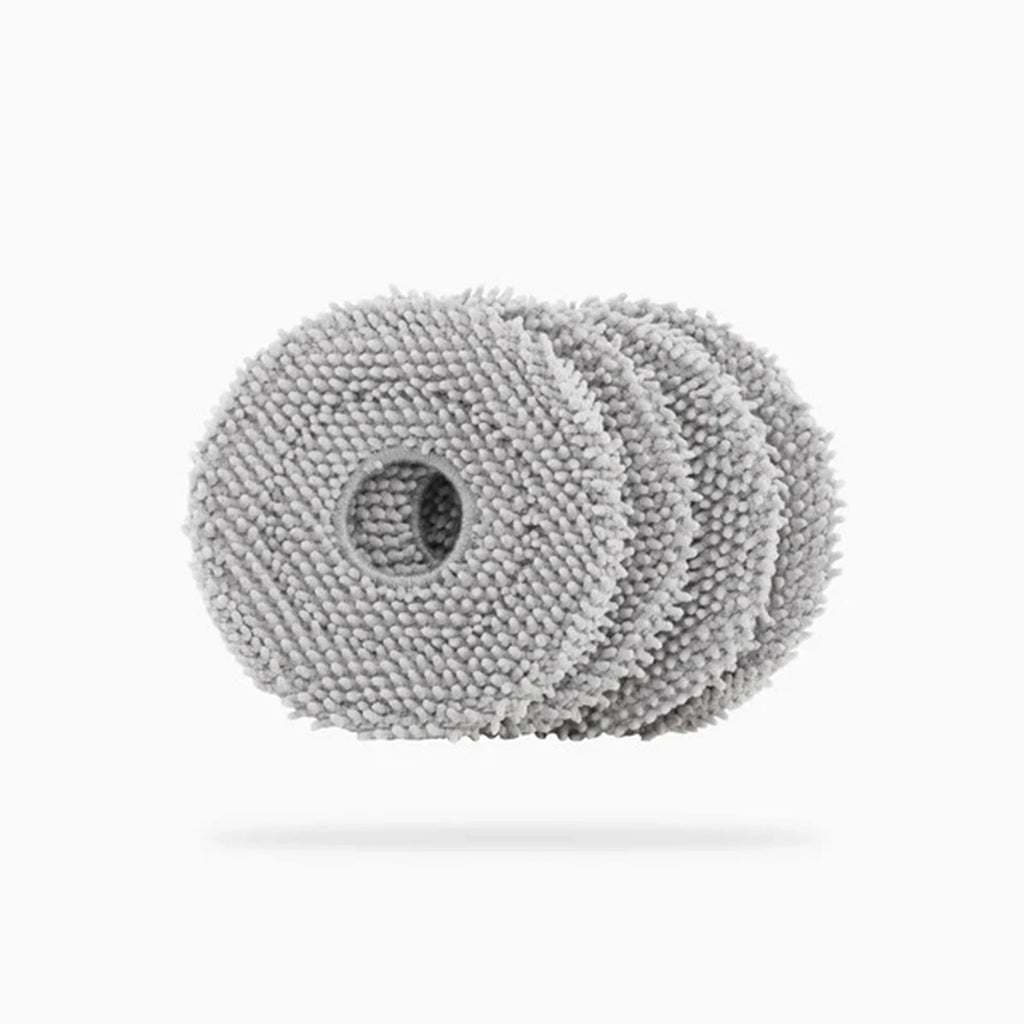 Original Roborock Accessories Mop Cloth*4 for Qrevo s5V,Qrevo Pro,Qrevo Master,Qrevo MaxV,Qrevo Plus,Qrevo Slim,Qrevo CuryX