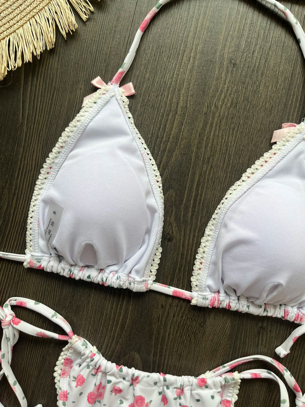 Micro Bikini Push-Up Damen Bademode 2026 Sexy weibliche Bademode Brasilianischer Bikini Set Tanga Biquini Badeanzüge Print Strandbekleidung