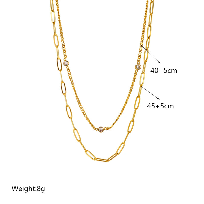 DIEYURO 316L Stainless Steel Pearl Heart Butterfly Green Stone Pendant Necklace For Women Vintage Girls Chain Jewelry Gifts