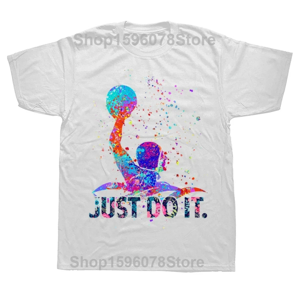 Funny Water Polo Waterpolo T Shirts Summer Style Graphic Cotton Streetwear Short Sleeve Birthday Gifts T-shirt Mens Clothing