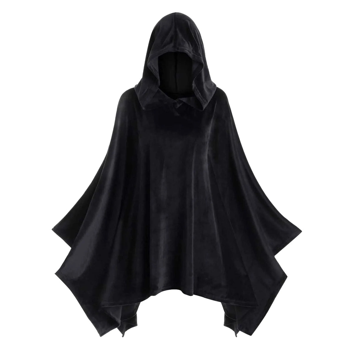 Hooded Cape Halloween cos Costume Death Cloak Medieval Hooded Cloak Cosplay Clothing Party Clothes Witch Vampire Long Cape Cloak