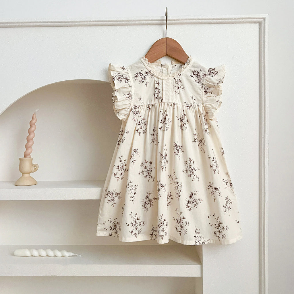 0-7Yrs Toddler Sister Dress Newborn Baby Girl Lace Romper Ruffle Sleeveless Jumpsuit Infant Onepiece Spring Summer Baby Clothes