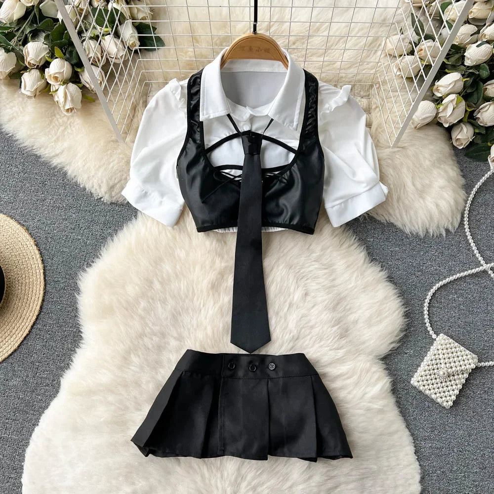 Sexy Cute Sweet Lace Backless Jumpsuit Women Slim Fit Bodysuit Girl Strap Bow knot Cosplay Hot Sweet Bow Ribbon Lingerie Dress