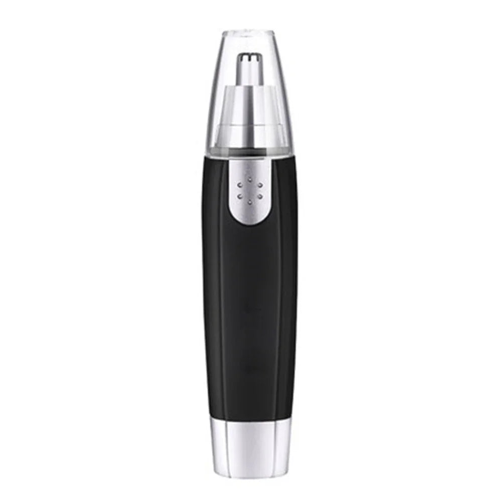 2026 Nose Hair Ear Trimmer, For Men Stainless Steel Manual Washable Portable hair remover Battery-powered(Without battery)