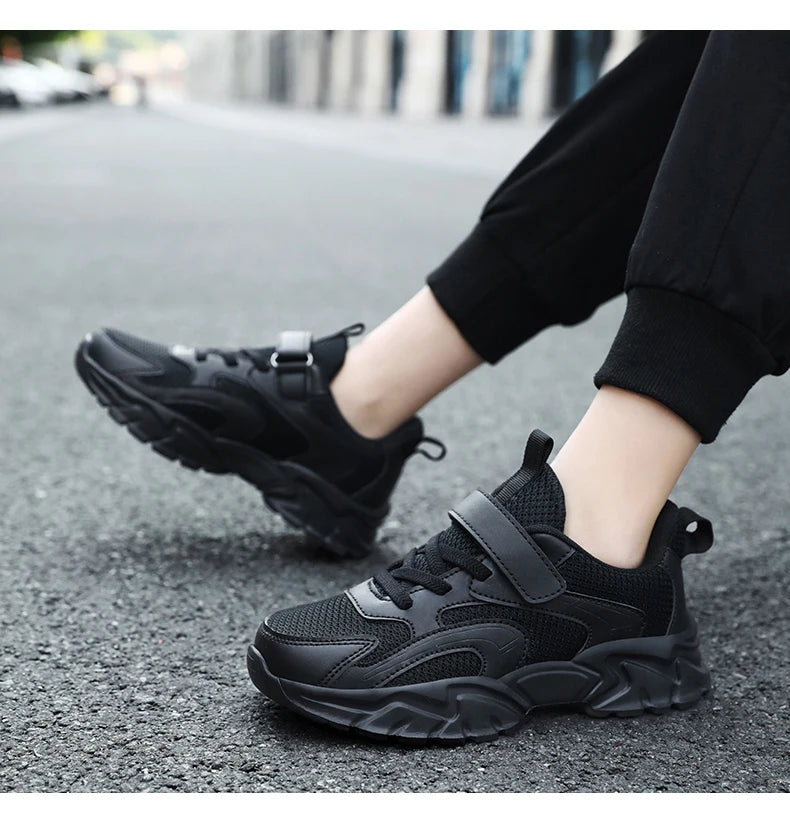 Children Tennis Sneakers Girls Lightweight Breathable with Soft Soled Sports Outdoor Shoes Boys Casual Running Footwear