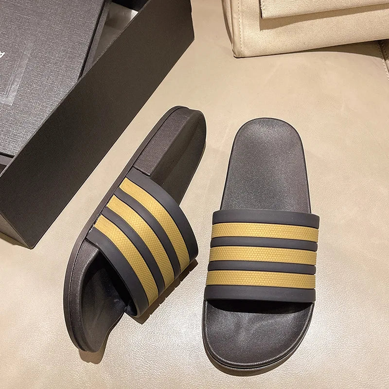 Smile New Women's Home Slippers Indoor Non-slip Bathroom Slippers Outdoor Swimming Slippers  Soft Beach Slippers For Women