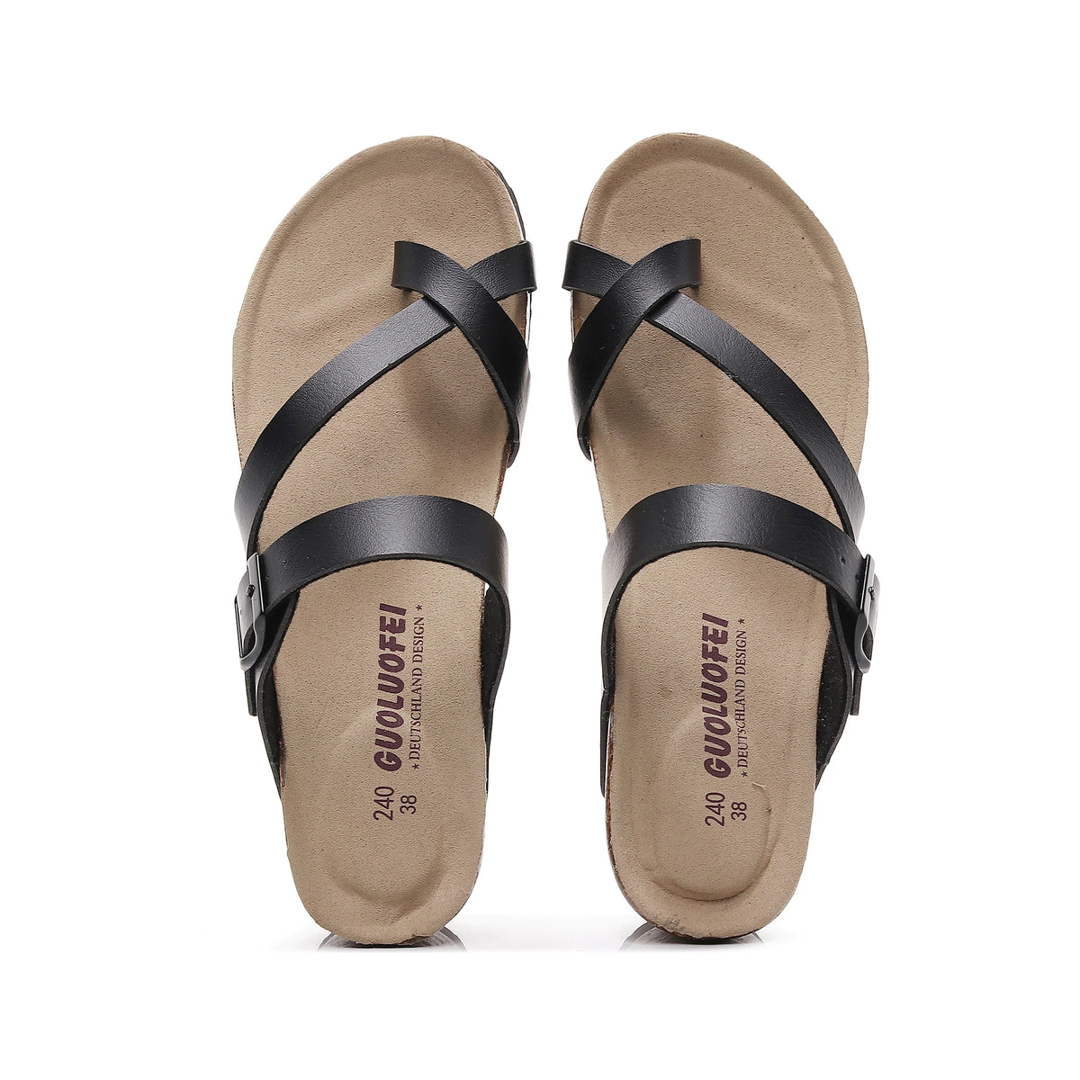Casual Soft Cork Wedge High Heels Slippers Women Summer Beach Slide Sandals Flip Flop Cross Girl Couple House Outside Shoes
