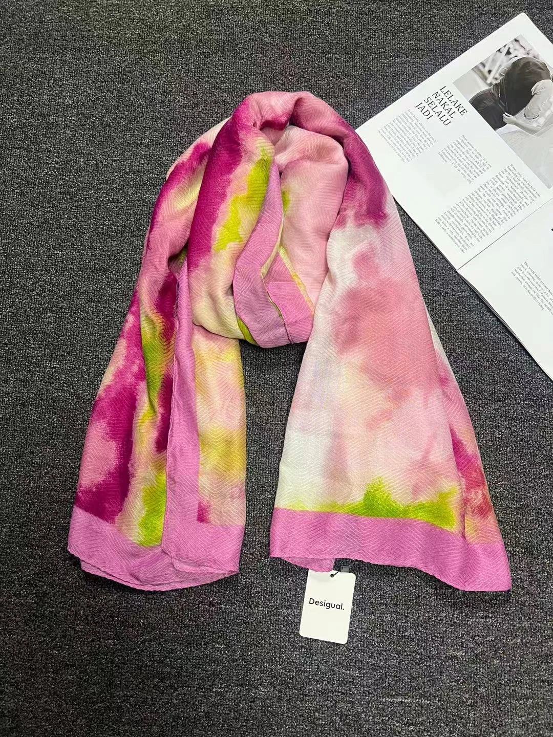 Foreign trade original single Spanish new trend colorful leisure gift shawl scarf scarf