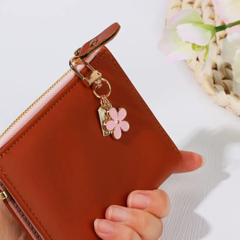 Metal Decoration Charm Keychains Bag Charm Keyring Pendant for Purse Flower Key Chain